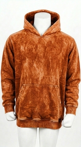 Sudadera con Capucha de Primera Calidad, Tela de Algodón, Unisex, Corte Holgado, Suave y Cómoda, Estilo Casual Urbano, Diseño Básico Liso - Product Image 4