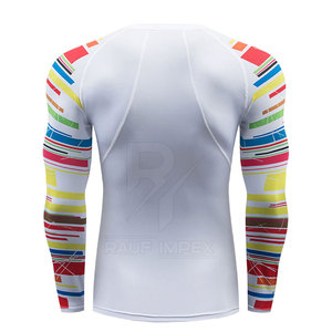 Men Rash Guard Athletic Quick Dry UV Protection <b>Surf</b> Swim Dive Training Gear Men Rash Guard - Product Image 3