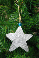 Ensemble d'ornements de Noël écologiques en fer doré style Art Déco, faits à la main, pour la décoration intérieure : Oiseau, Arbre, Étoile, Cheval à Bascule, Théière