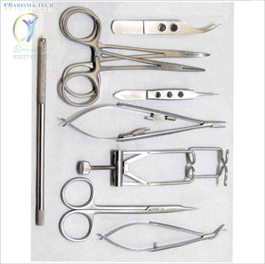 ชุดอุปกรณ์ผ่าตัดตาสัตว์ขนาดใหญ่คุณภาพสูง ปี 2026 ทำจากสแตนเลส ใช้งานง่ายสำหรับเนื้อเยื่ออ่อน - Product Image 2