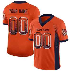Camiseta deportiva transpirable de secado rápido para hombre, camiseta de fútbol americano - Product Image 3