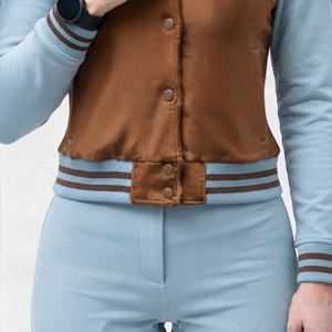 Chaqueta Varsity de la Mejor Colección para Mujer, Ajuste Cómodo y Versátil, Estilo Moderno para Uso Diario - Product Image 6
