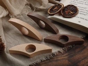 Finger Ring Reader Support <b>Book</b> Finger Holder Wooden - Product Image 2