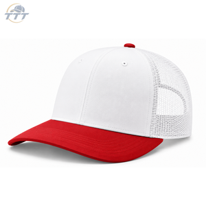 Gorra Trucker Personalizada de 6 Paneles, Color Marrón y Blanco Vintage, Malla Transpirable, Venta al Por Mayor, OEM, ODM, Gorra Snapback de Alta Calidad de Fábrica - Product Image 1