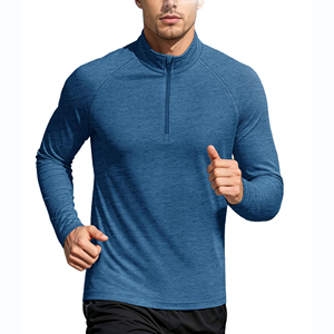 Sudadera con Cierre de Cremallera Simple para Hombre, Impresión Digital Personalizada, Transpirable, Básica, Mezcla de Algodón, Económica - Product Image 3