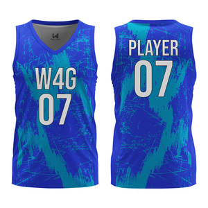 Camiseta de Baloncesto Sublimada Personalizada, Uniforme de Equipo Masculino, Transpirable, de Secado Rápido, para Entrenamiento Deportivo, OEM - Product Image 6