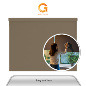 Persianas Enrollables Básicas Mate Marrones GB10118 168x183cm, Superventas en Malasia, para Hogar y Oficina, B2B, OEM, Mejor Proveedor, Alto Rendimiento - Product Image 3