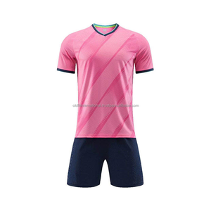 ชุดยูนิฟอร์มฟุตบอลผู้ชายแขนสั้น2024เซตชุดเล่นฟุตบอลเสื้อเจอร์ซีย์ออกแบบได้เอง - Product Image 3