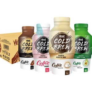 เครื่องทำกาแฟเย็นระบบไฟฟ้า280มล. เครื่องดื่มขายดี24แพ็กพร้อมตัวอย่างฟรี ODM - Product Image 2