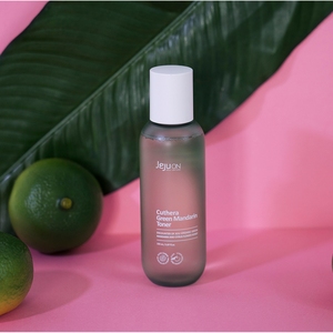 Tónico Facial JEJUON Cuthera Green Mandarin 150ml, Ácido Hialurónico Coreano, Iluminador, Hidratante, Calmante, Antioxidante, para Piel Sensible - Product Image 5