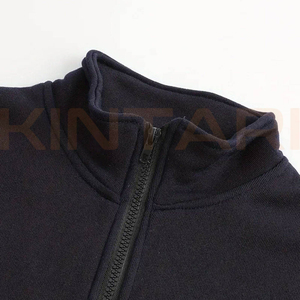 Conjunto Deportivo para Hombre en Azul Marino y Blanco, Chaqueta con Cierre Completo y Pantalones Jogger, Dos Piezas, Ropa Deportiva para Entrenamiento - Product Image 6
