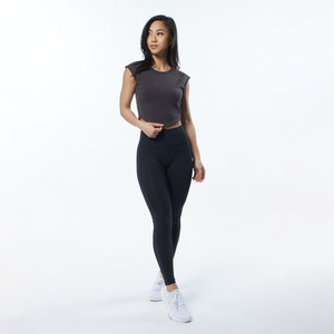 Camiseta Deportiva Corta para Mujer, Transpirable, con Logotipo de Velocity, para Gimnasio, Entrenamiento, Running, sin Mangas - Product Image 3