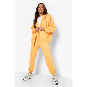 Conjunto Deportivo de 2 Piezas para Mujer, Transpirable, con Cierre Completo, para Gimnasio, Running y Entrenamiento, 100% Algodón, Informal - Product Image 3