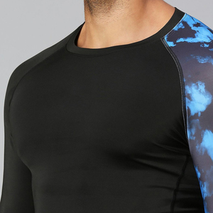 <b>Top</b> Quality Knitted Compression Shirts for Men-Elastic Long Sleeve Breathable Quick Dry Eco-Friendly Fitness Wear gym wear Men - Product Image 5