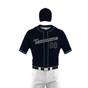 Custom <b>Baseball</b> Uniform Short Front Printed 100% Polyester Anti-Bacterial Comfortable Casual Modern Athletic Outfit Breathable - Product Image 4