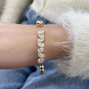 Pulsera de Moda con Diamantes Moissanite VVS, Pulsera de Plata de Ley 925 con Piedras Mixtas, Joyería Fina de Lujo para Mujer - Product Image 2