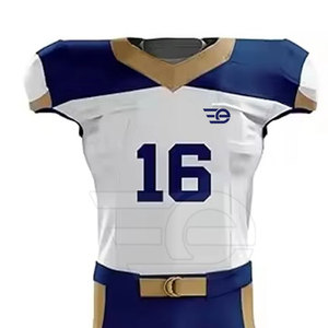 Tenue d'entraînement légère pour joueur de football américain, uniforme d'équipe à manches courtes pour hommes - Product Image 4