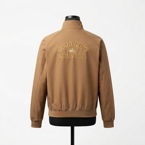 Veste Harrington pour homme à col montant, séchage rapide, en polyester, style urbain, vente en gros - Product Image 4