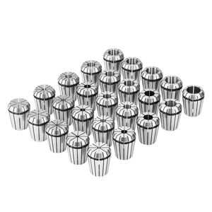 Set di 25 Pinze ER32 da 1/16-13/16, Mandrino a Molla 0.0006/15 µm TIR per Tornio, 25 Pinze Etichettate per Conservazione, Utensile per Taglio e Formatura - Product Image 1