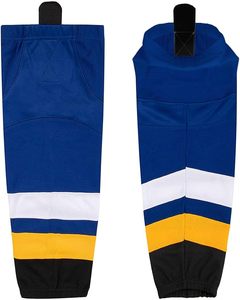 Chaussettes de course imprimées WIES, hauteur genou, noires avec talon et bout gris, respirantes, tricotées, pour jeunes et adultes, hiver - Product Image 3