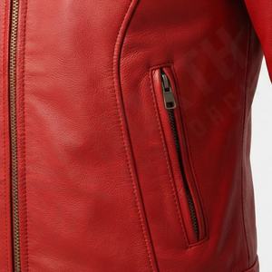 Chaqueta de Motociclista de Cuero Genuino para Hombre de la Mejor Calidad, Nueva Colección de Invierno, Chaquetas de Motocicleta con Protecciones Desmontables Personalizadas - Product Image 5