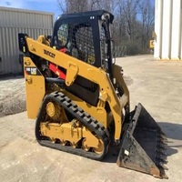 Compre una Minicargadora Usada de Primera Calidad, Cargadora Hidráulica de Orugas para Obras de Construcción con Cucharón Resistente y Entrega Rápida