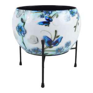 Macetas Decorativas Modernas, Decoración con Plantas Verdes, Macetas y Jardineras Metálicas Decorativas para Decoración del Hogar, Diseño de Macetas de Piso - Product Image 6