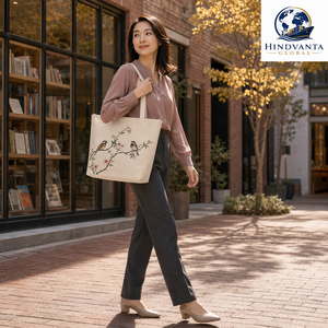 Sac fourre-tout en toile de coton personnalisé avec logo, fermeture éclair et bandoulière réutilisable pour emballage cadeau de cave à vin - Product Image 6