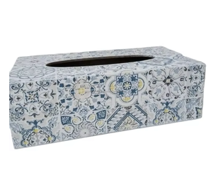 Wooden MDF & Paper Napkin <b>Boxes</b> Digital Printed <b>Tissue</b> <b>Holder</b> for Commercial Usage in Kitchen Home Restaurants Bar - Product Image 1