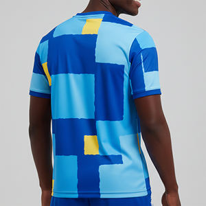 Camiseta de Fútbol Unisex de Alta Calidad Hecha a Medida, 100% Poliéster, Diseño de Sublimación Personalizado, Transpirable, de Secado Rápido, Manga Corta - Product Image 5