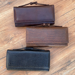 กระเป๋าสตางค์หนังแท้ยาวสำหรับผู้หญิงที่ใส่บัตรหรูหราดีไซน์เนอร์ระดับพรีเมียม2025 - Product Image 5