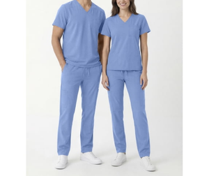 New 100% Cotton Stretch Medical Scrubs Breathable Orthopaedic Surgeon Working <b>Set</b> Durable Veterinary Top+ Pants <b>Doctor</b> Uniforms - Product Image 2