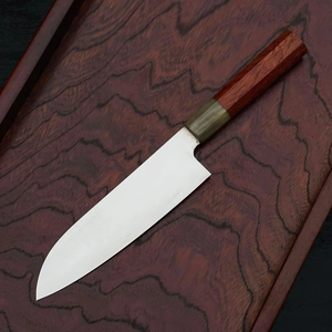 Ensemble de couteaux LEGACY BLADES en acier carbone, 6 pièces, avec manches en bois, finition satinée, lames affûtées pour usage en cuisine, design ambidextre - Product Image 5