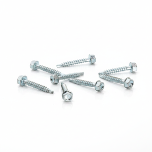 Tornillos hexagonales personalizados de 13mm-100mm para instalaciones de fabricación de hardware en Vietnam, Clase 4.8 6.8, de acero al carbono galvanizado/zincado - Product Image 6