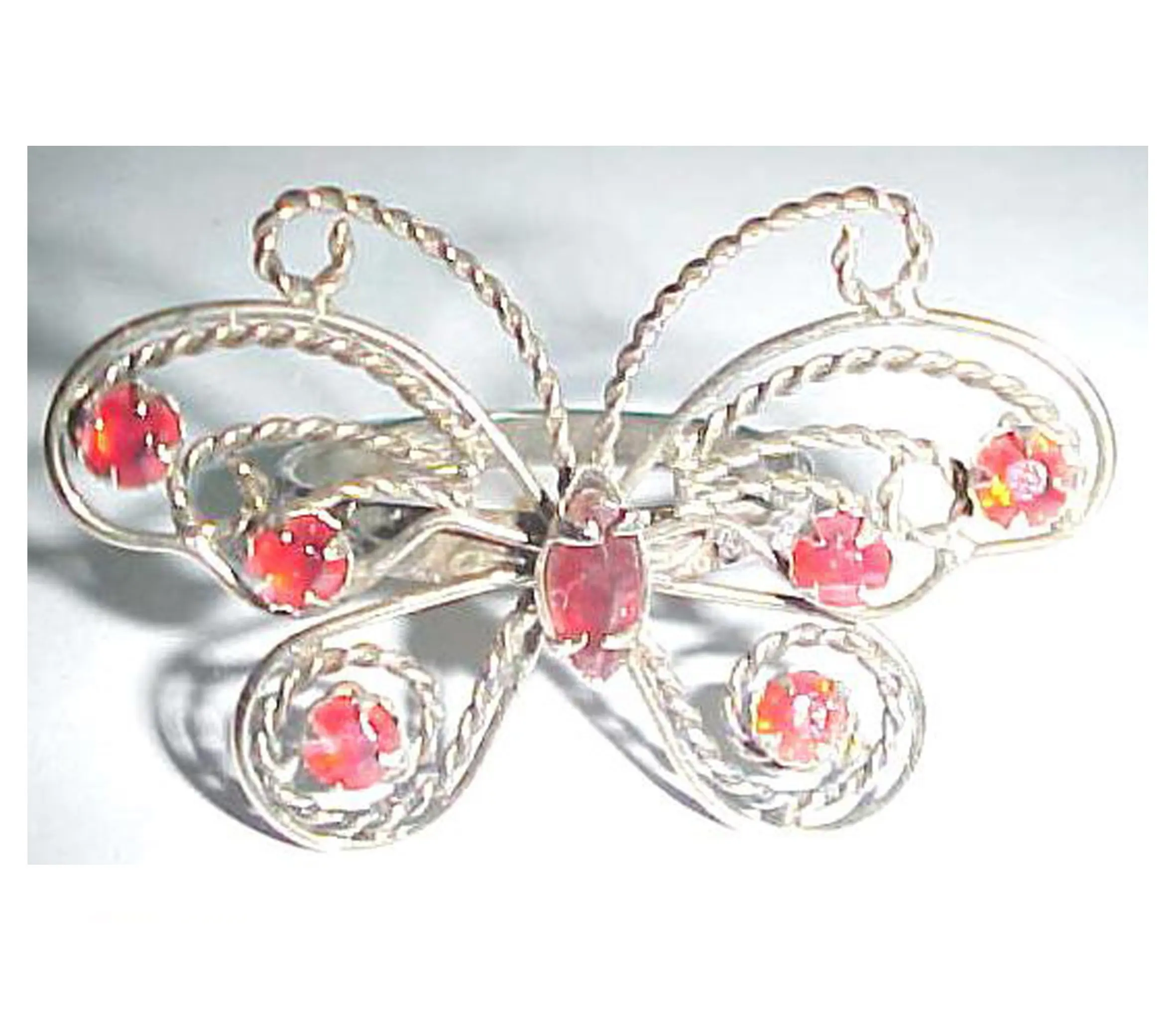 Crystal Butterfly Napkin Ring Customize Design Tabletop Decorative Napkin Holder For Wedding Table Centerpiece