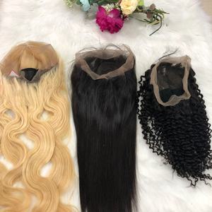 วิกผมต่อผมมนุษย์แบบตรงเรมี่ผมยาว12 \ "16 \" 14 \ "20 \" HD ลูกไม้ใสหลายแบบ - Product Image 6