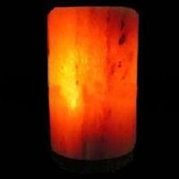 Lampe en sel de l'Himalaya en forme de nid, lampe en sel rose de l'Himalaya 100% biologique, sculptée à la main, avec éclairage LED pour la décoration de la maison