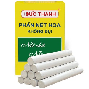Duc Thanh White <b>Chalk</b> 12pcs Dustless Bright White <b>Chalk</b> for Office Stationery School Supplies - Product Image 6