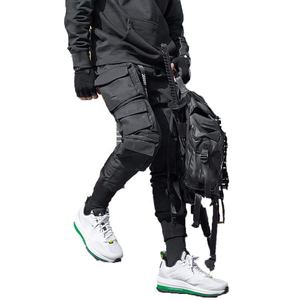 กางเกงวิ่งออกกำลังกายลำลองแฟชั่นสปอร์ตคาร์โก้สำหรับผู้ชาย ดีไซน์โลโก้ OEM รุ่นใหม่ล่าสุด - Product Image 6