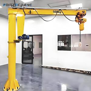 Chất lượng cao <span class=keywords><strong>2</strong></span>-10 tấn slewing tầng gắn JIB <span class=keywords><strong>Crane</strong></span> với động cơ & mang CE ISO chứng nhận 1 năm bảo hành cho bán - Product Image 3