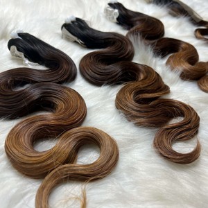 Paquete de ondas corporales al mejor precio cruda virgen remy sin enredos trama Genius sin procesar de alta calidad - Product Image 1