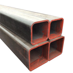 Tubo cuadrado de acero dulce, sección hueca de acero al carbono, tubo metálico estructural para construcción - Product Image 2