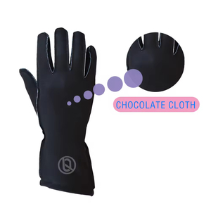 Guantes de cuero para mujer, elegantes, con diseño de medio dedo, guantes de cuero para conducir, sensación suave, diseño de muñeca ajustable, guantes para conducir - Product Image 4