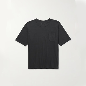 เสื้อยืดออกกำลังกายทรงหลวมสไตล์อเมริกันสำหรับผู้ชาย ผ้าฝ้ายหนา 230gsm แขนสั้นพิมพ์ลาย - Product Image 1