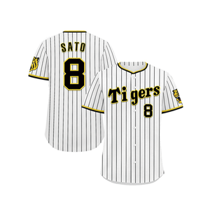 Camiseta de Béisbol Personalizada, Fabricante OEM, Uniformes Deportivos de Alta Calidad, Pedidos al por Mayor con Serigrafía, Impresión en Relieve o Bordado - Product Image 4