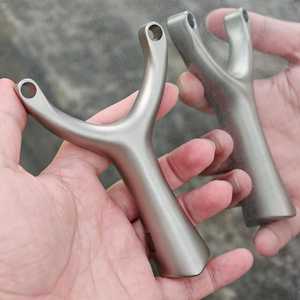 Stainless Steel Banana Shape Handle Industrial Grade <b>Slingshot</b> Accessory - Product Image 4