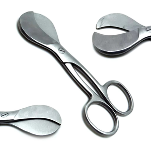 Tijeras para cordón umbilical de acero inoxidable, tijeras quirúrgicas para parto, instrumento médico, fabricante OEM ODM - Product Image 5