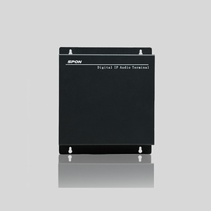 Wall Mount <span class=keywords><strong>IP</strong></span> thiết bị đầu cuối âm thanh với stereo 2*10W khuếch đại cho <span class=keywords><strong>IP</strong></span> PA hệ thống - Product Image 5