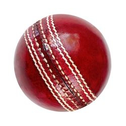 Balle de cricket professionnelle en cuir de haute qualité, cousue, pour l'entraînement et les matchs de compétition. - Product Image 3