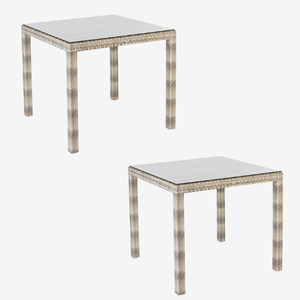 Samarinda แบบดั้งเดิมหวายหวายโต๊ะรับประทานอาหารบ้านสวนหรูหราเฟอร์นิเจอร์โรงแรม 5 ดาวกลางแจ้งแบบดั้งเดิม - Product Image 6